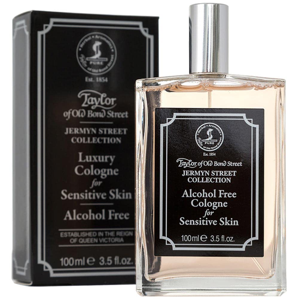 Taylor of Old Bond Street Jermyn Street Collection Alcohol Free Cologne for Sensitive Skin, 100Ml
