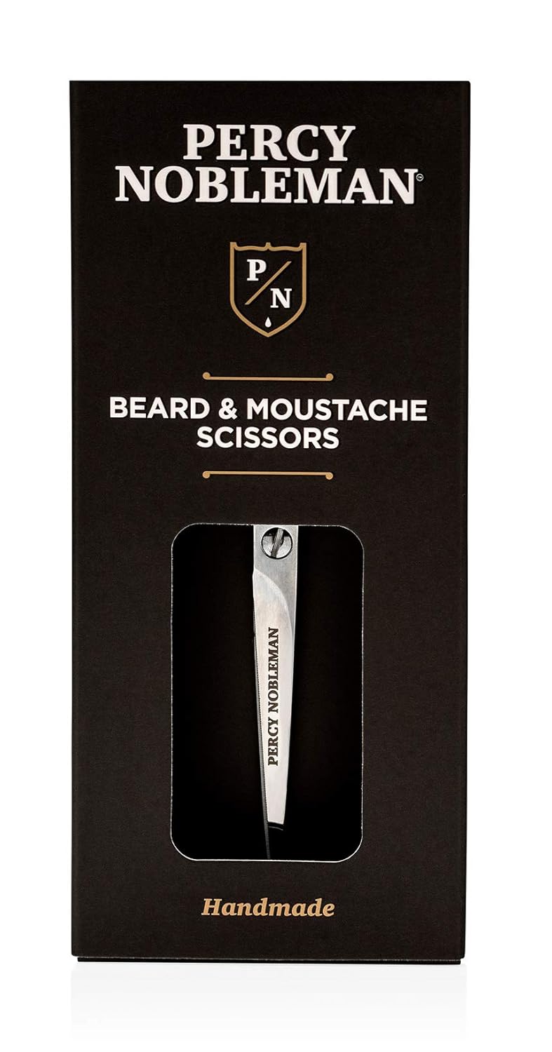 Percy Nobelman Beard & Moustache Scissors