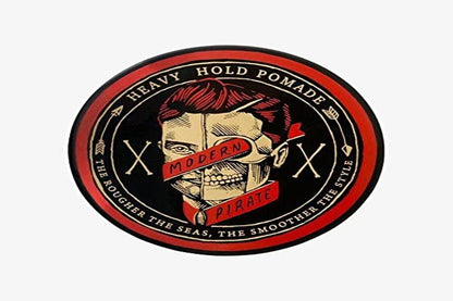 Modern Pirate Heavy Hold Pomade - Strong Hold Pomade for Men - Men’S Grooming Pomade - Water Based Scented Pomade - Medium Shine, Flake Free & Easy to Wash Out - Hair Styling Pomade
