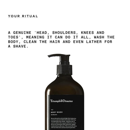 Triumph & Disaster | YLF Body & Hair Wash | Gentle & Hydrating Shower Wash for Men, 500Ml