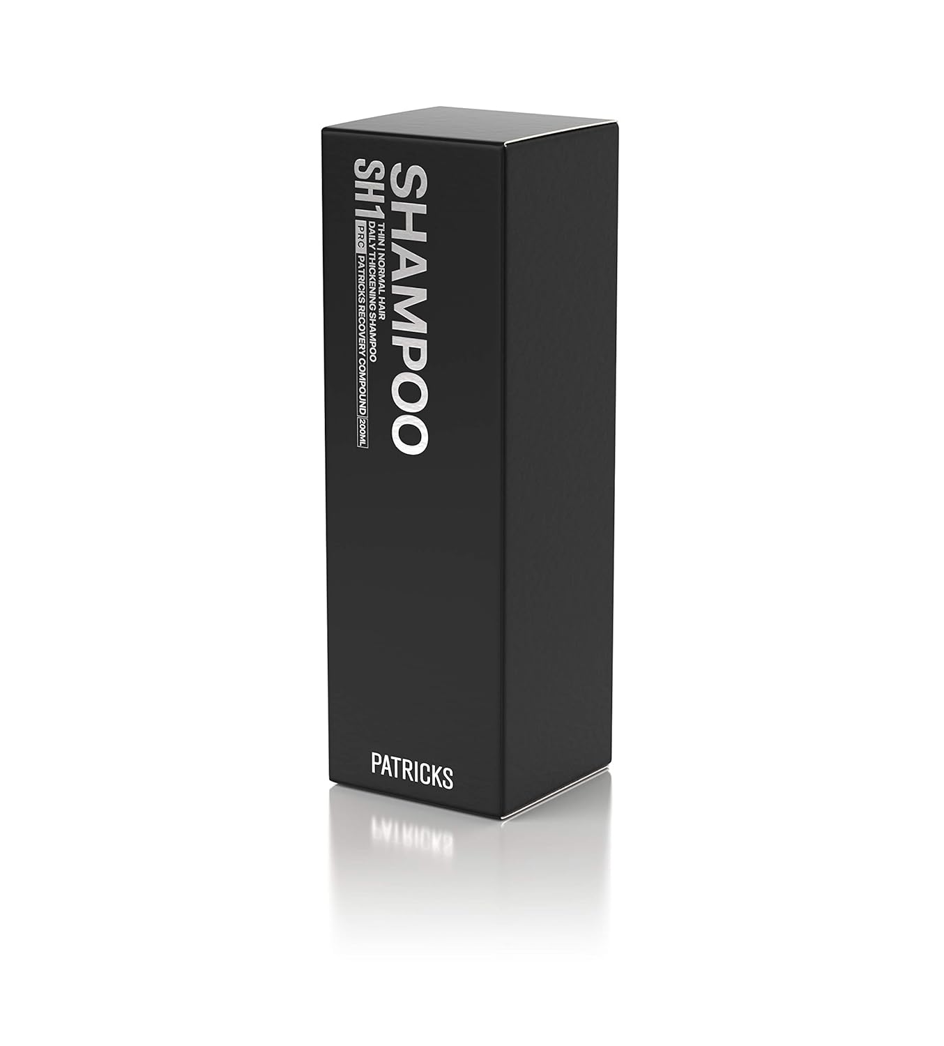 Patricks | SH1 Thickening Shampoo for Hair Loss in Men | DHT Blocker | Includes Protein & Other Powerful Ingredients to Support Hair Growth & Care | for Mild to Moderate Hair Loss | 200Ml