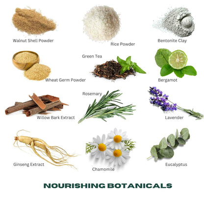 Urth Men'S Exfoliating Face Scrub with Green Tea & Rice (4 Oz), Deep Cleansing, Minimizes Blackheads, Smooths Skin, Daily Facial Scrub for Sensitive Skin, Exfoliator for Men, Revitalizes & Refresh