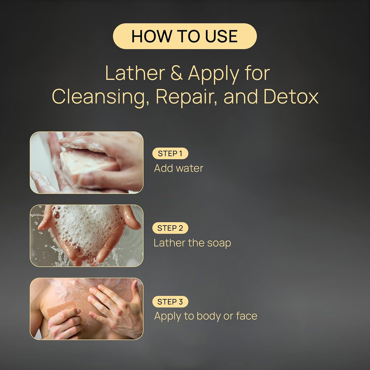 Modern Pirate Australian Red Clay Soap, Kakadu Plum Repair Face & Body Cleanser, 110Gm