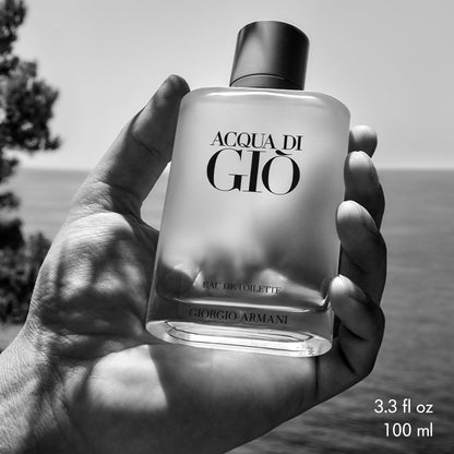 Armani Beauty - Acqua Di Giò - Eau De Toilette - Cologne for Men - Long Lasting Fragrance with Bergamot Notes, Jasmine, White Musks, Patchouli & Cedarwood