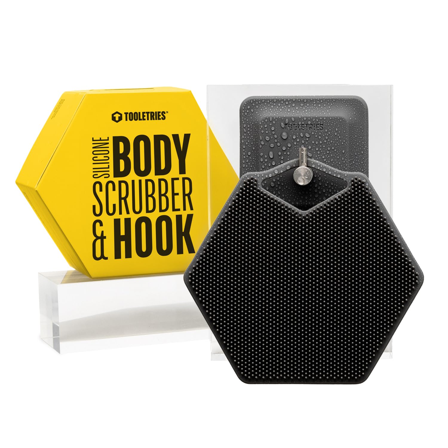 TOOLETRIES Body Scrubber & Hook 