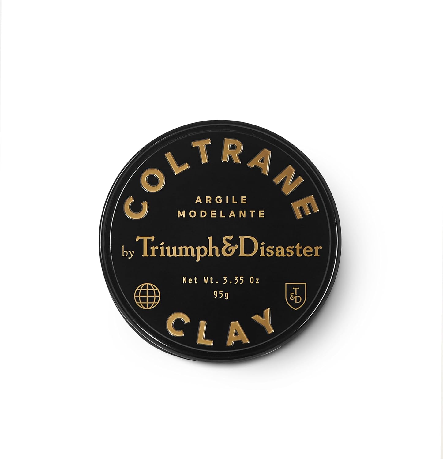 Triumph & Disaster Coltrane Hair Clay Pomade – Medium Hold, Matte Finish Styling Paste for Men and Women with Smoky Earth Scent, 95G