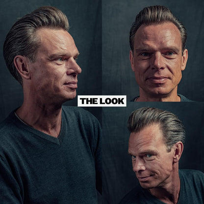 REUZEL Concrete Matte Pomade, Strong All Day Hold, Water Soluble Styling, Matte Finish and Flake Free, Easy to Wash Out, for All Hair Types