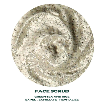 Urth Men'S Exfoliating Face Scrub with Green Tea & Rice (4 Oz), Deep Cleansing, Minimizes Blackheads, Smooths Skin, Daily Facial Scrub for Sensitive Skin, Exfoliator for Men, Revitalizes & Refresh