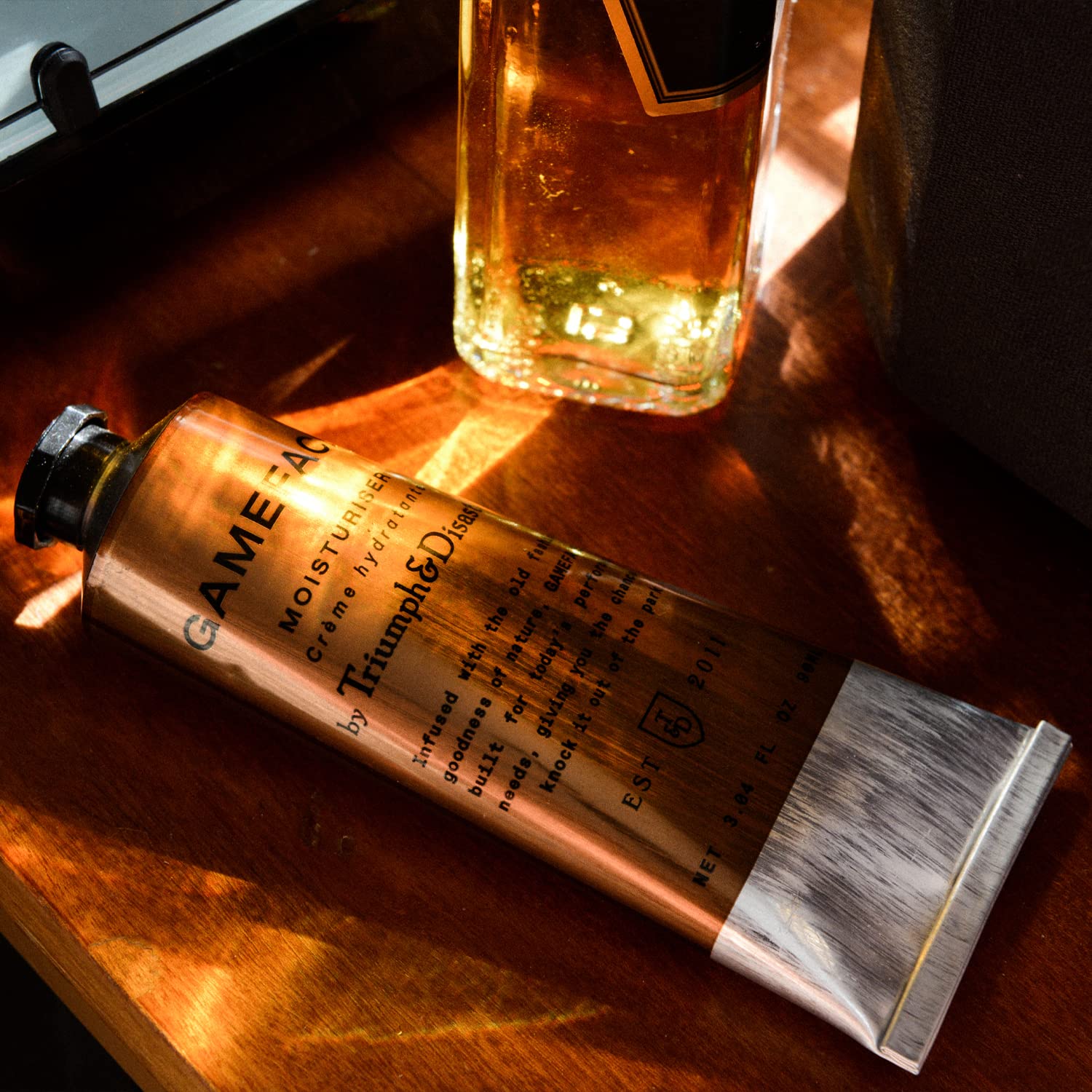 Triumph & Disaster | Gameface Moisturizer Tube | Hydrating Facial Moisturizer - Lightweight, Non-Greasy Facial Lotion for Men, 3.04 Oz