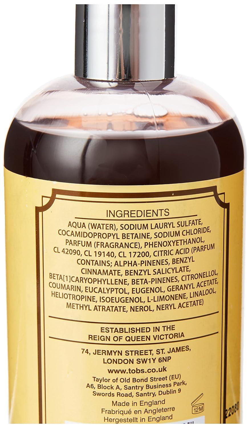 Taylor of Old Bond Street Sandalwood Hair & Body Shampoo, 6.8 Oz