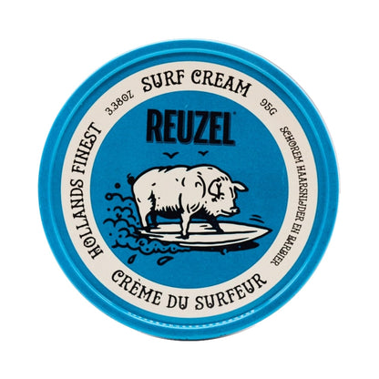 Reuzel Surf Texture and Definition Cream, Light All Day Hold, Water Soluble Styling, Matte Finish & Flake Free, for All Hairstyles, 3.38 Oz