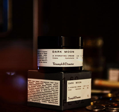 Triumph & Disaster | Dark Moon Hydrating Cream | Face Moisturizer - Night Cream for Men, 1.7 Oz