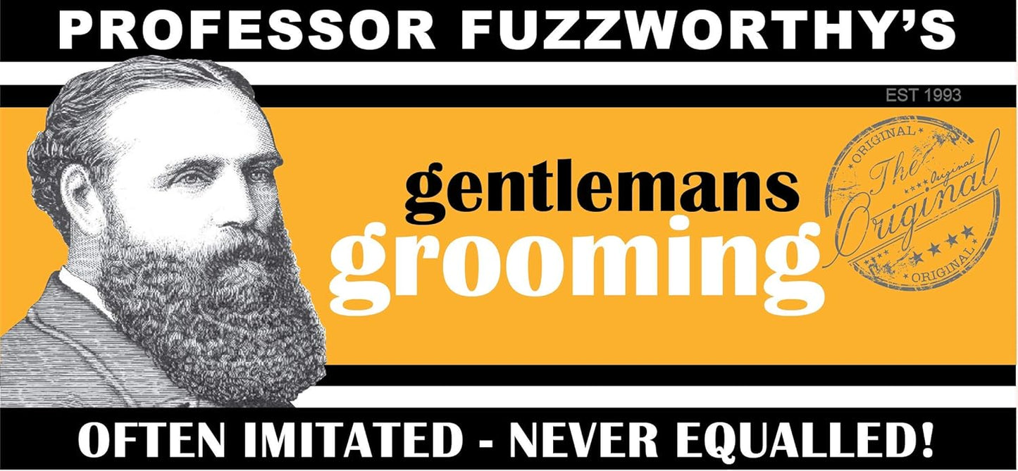 Beauty and the Bees Professor Fuzzworthy'S Beard Balm Gloss Leave in Conditioner All Natural Organic Beard Care with Leatherwood Honey & Essential Plant Oils | Handmade in Tasmania Australia- 40G