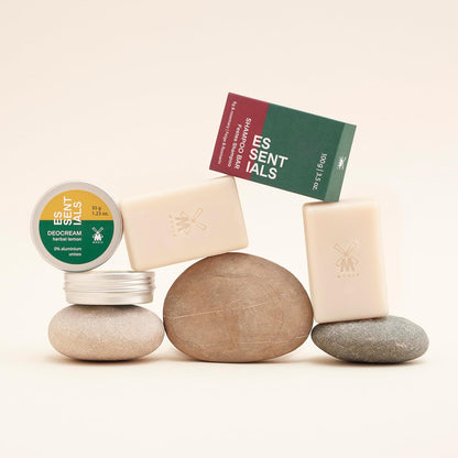 Essentials Herbal Lemon Deocream 35G, Aluminium-Free, Sustainable Packaging, No Marking