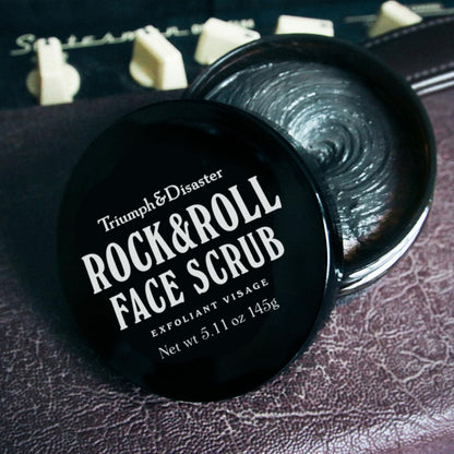 Triumph & Disaster | Rock & Roll Face Scrub for Men | Natural, Exfoliating Pore Cleansing Facial Scrub - Removing Blackheads and Dirt, 5.11 Oz