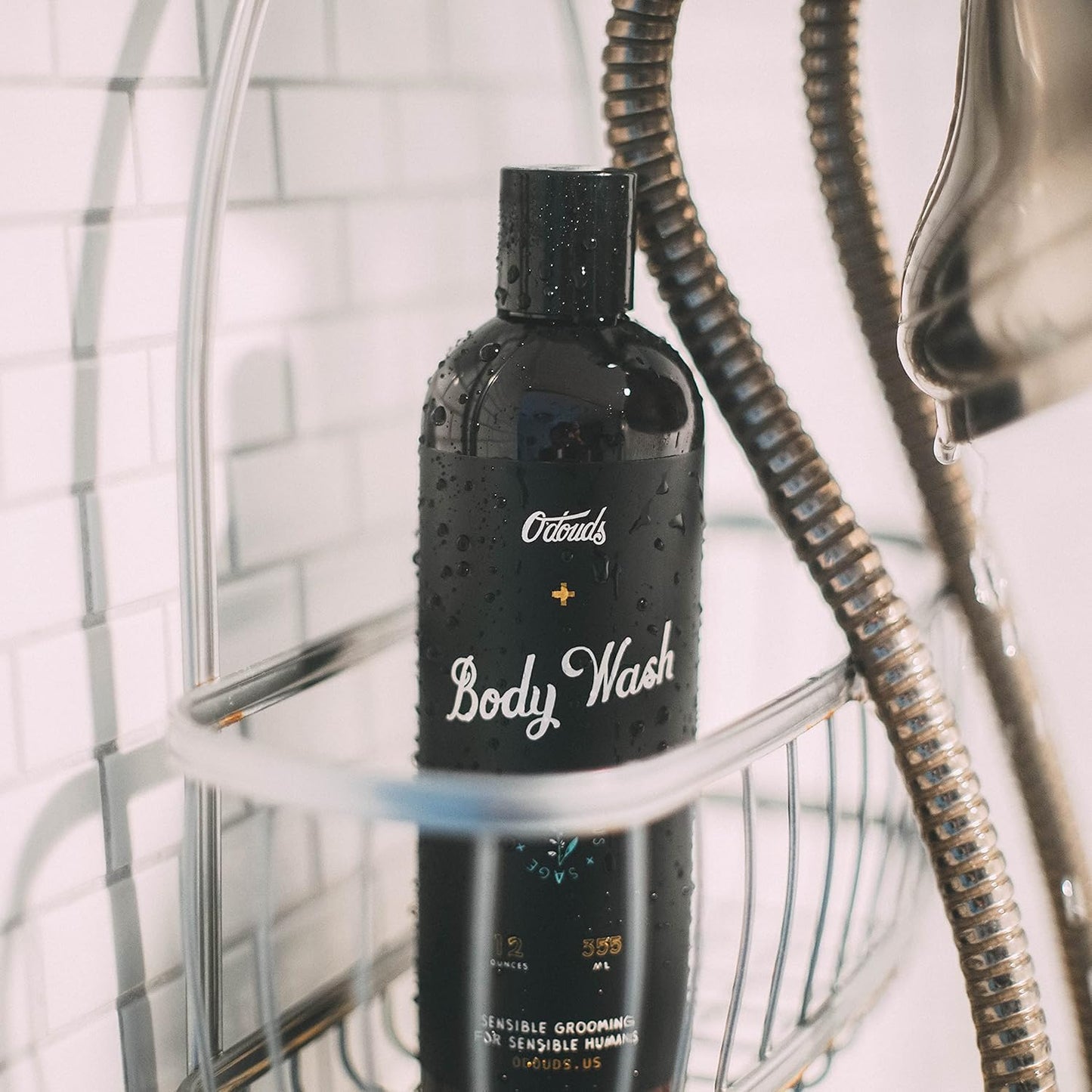  O'DoudsBody Wash - All Natural Body Wash for Men & Women - Plant-Based, Vegan Body Wash - Jojoba Oil, Aloe Vera, Coco Betaine & Vegetable Glycerin - Eucalyptus & Sage Scent (12 Oz.)