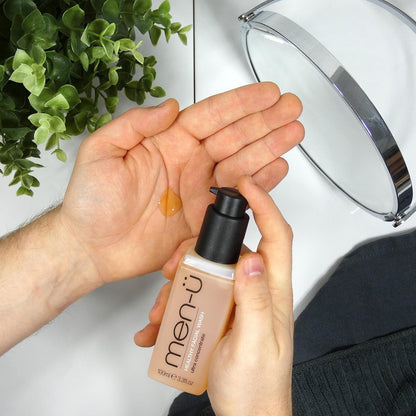 men-ü HEALTHY FACIAL WASH 3.3 Fl.Oz, for up to 265 Washes, Ultra-Concentrate Healthy Face Cleanser, Facial Cleansing for Men before or after Shaving - 3.3Oz