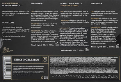 Percy Nobelman Beard Grooming Kit