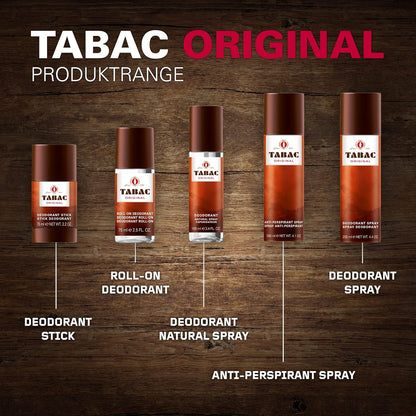 Tabac by Maurer & Wirtz for Men. Deodorant Spray 4.4 Oz.