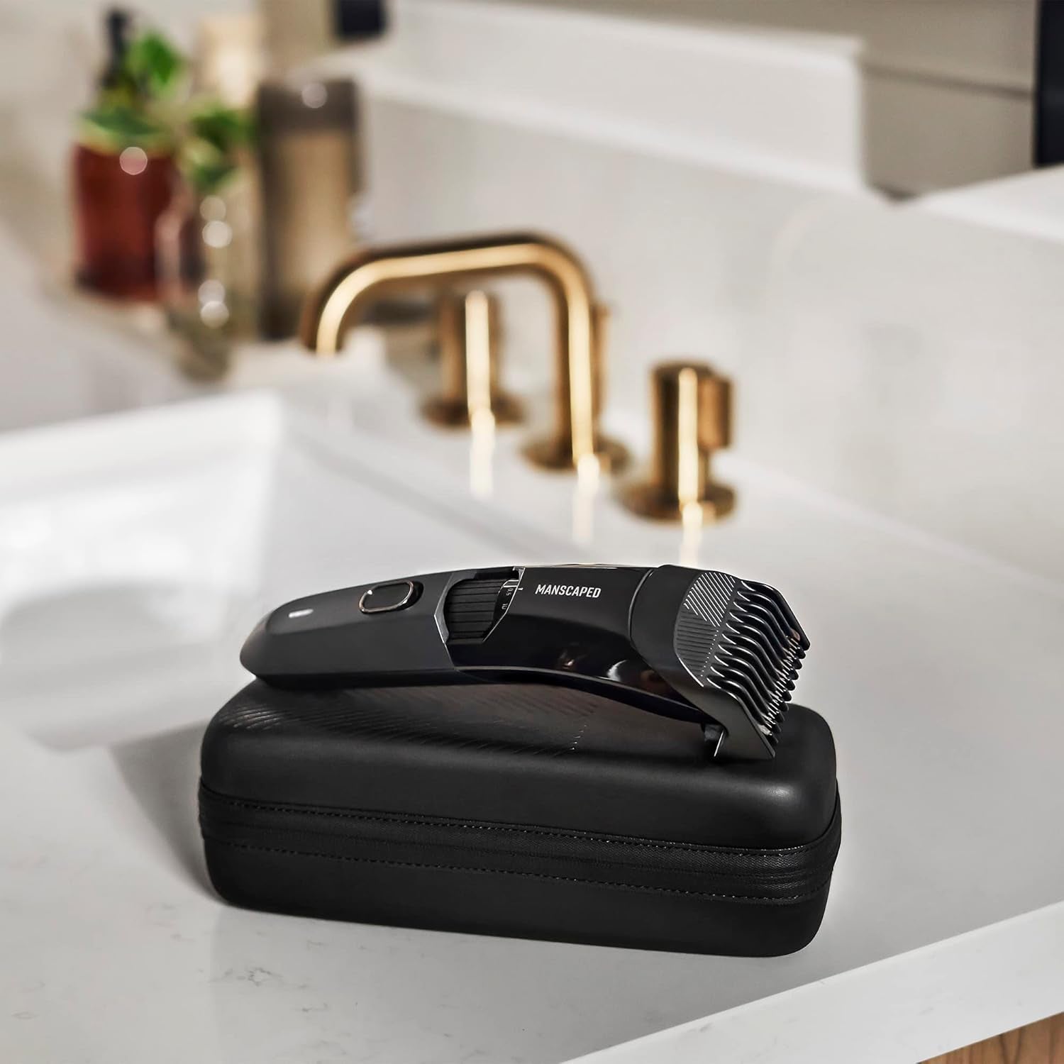 MANSCAPED® the Beard Hedger® Advanced Kit Includes Our Premium Precision Beard & Mustache Trimmer, Hydrating Shampoo, Softening Conditioner, Moisturizing Oil & Facial Hair Comb