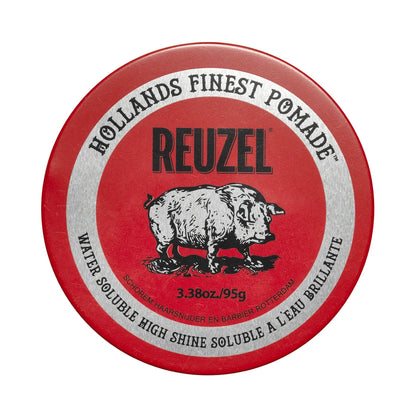 Reuzel Red Pomade Water Soluble 3.38 Oz