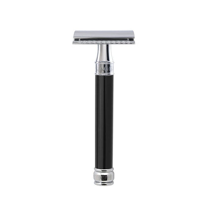Edwin Jagger DE86 Black DE Safety Razor (Long)