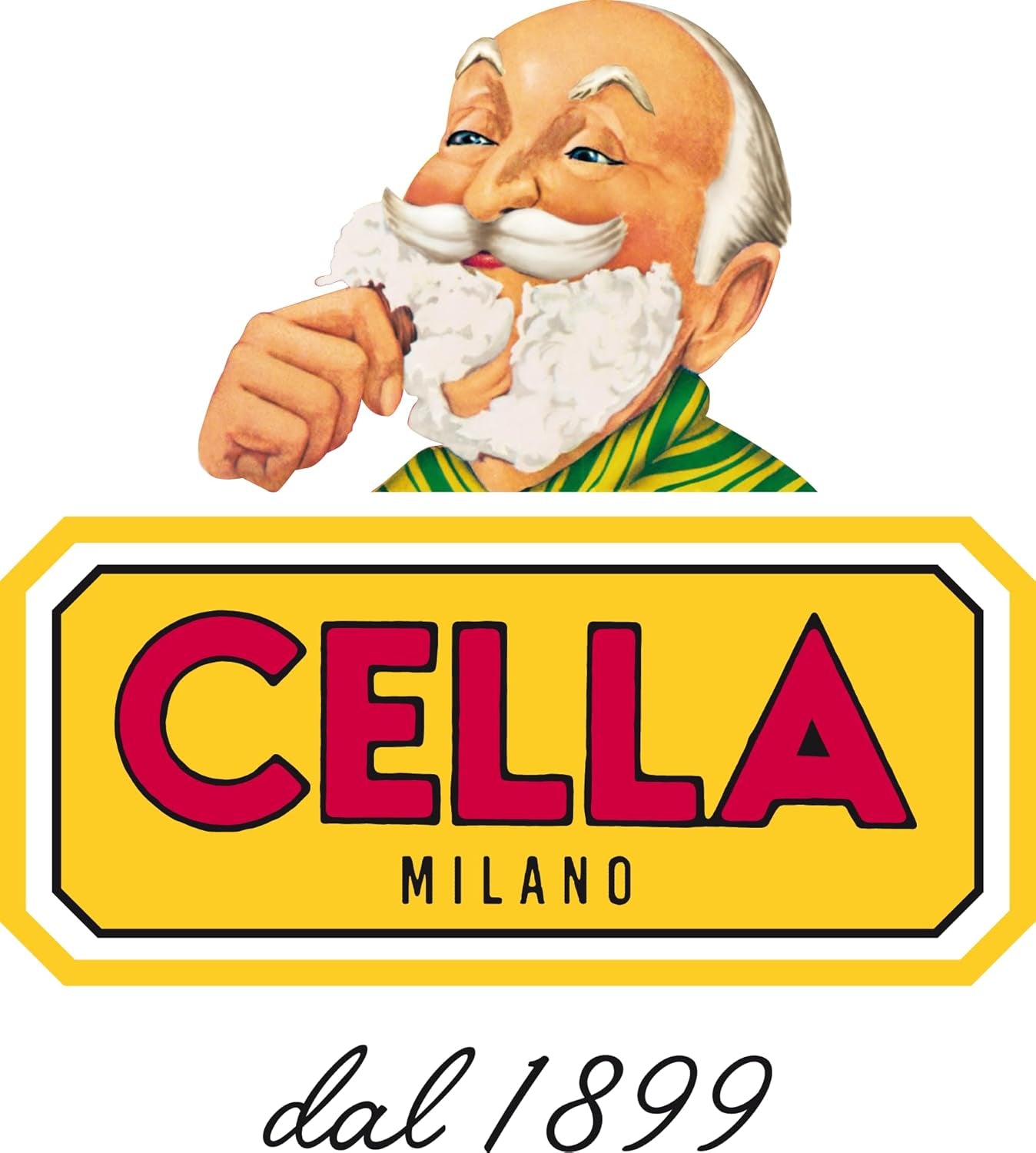 Cella Milano, Protective Beard & Mustache Balm, Conditions with Gentle Hold, 100 ML, Made in Italy