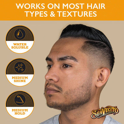 Original Hold Pomade, for All Hair Types, Medium Hold, Men, 4 Oz